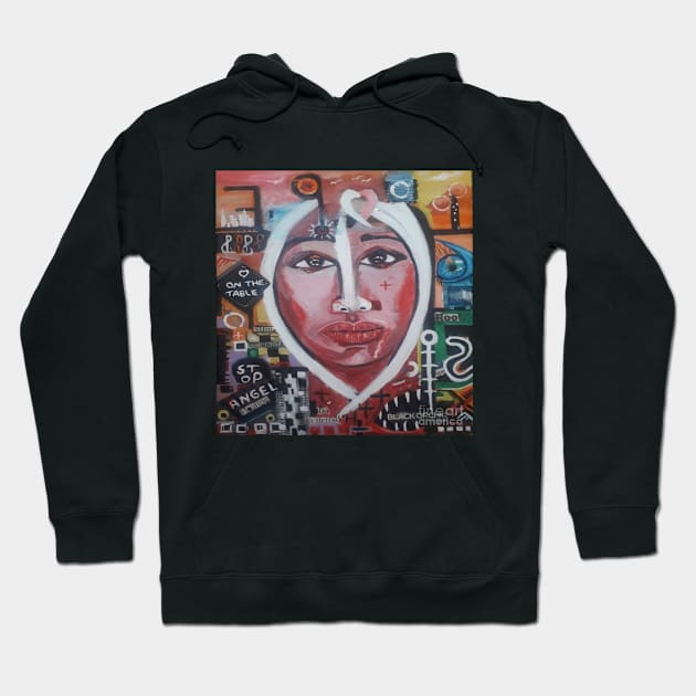 A Portrait Of Life Wall Art, Face Mask, Stickers, Totes Hoodie by DeniseMorgan